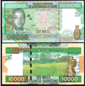 GUINEA 10.000 Francs 2007