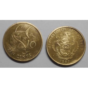 SEYCHELLES 10 Cents 1997