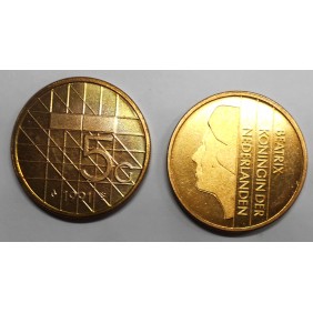 NETHERLANDS 5 Gulden 1991