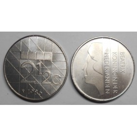NETHERLANDS 2 1/2 Gulden...