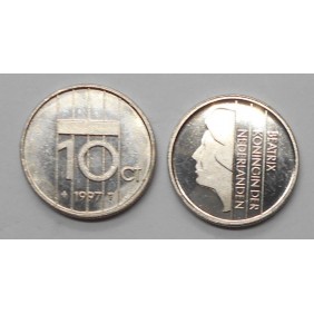 NETHERLANDS 10 Cents 1997