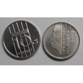 NETHERLANDS 10 Cents 1996