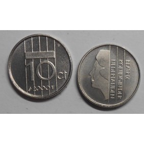 NETHERLANDS 10 Cents 2000