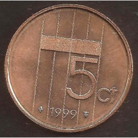 NETHERLANDS 5 Cents 1999