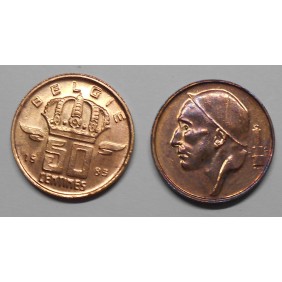 BELGIUM 50 Centimes 1983...