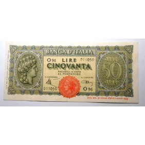 50 Lire 1944 Luogotenenza