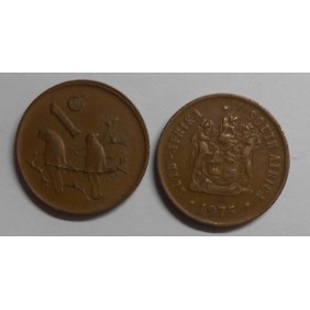 SOUTH AFRICA 1 Cent 1975