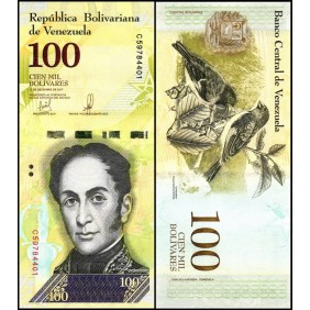 VENEZUELA 100.000 Bolivares...