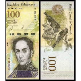 VENEZUELA 100.000 Bolivares...