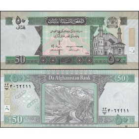 AFGHANISTAN 50 Afghanis 2019
