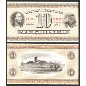 DENMARK 10 Kroner 1972