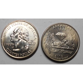 USA 1/4 Dollar 2003 P Arkansas