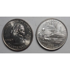 USA 1/4 Dollar 2006 P Nebraska