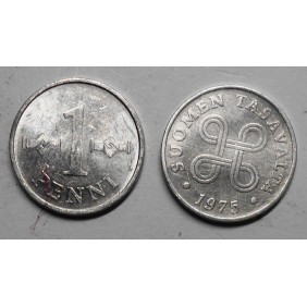 FINLAND 1 Penni 1975