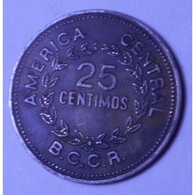 COSTA RICA 25 Centimos 1978