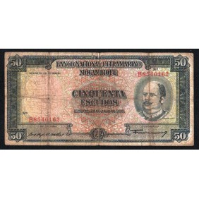 MOZAMBIQUE 50 Escudos 1958