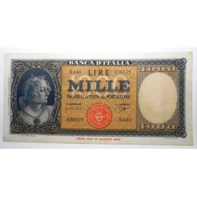 1000 Lire Medusa 1961