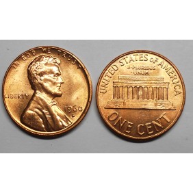 USA 1 Cent 1960 D Lincoln...