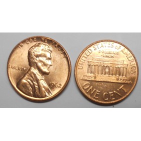 USA 1 Cent 1962 D Lincoln...