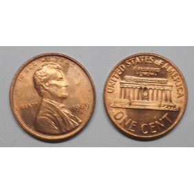 USA 1 Cent 1969 S Lincoln...