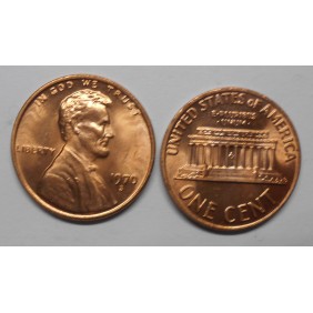 USA 1 Cent 1970 S Lincoln...