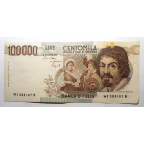 100.000 Lire Caravaggio 1°...