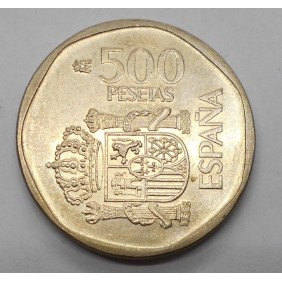 SPAIN 500 Pesetas 1987 Juan...