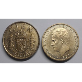 SPAIN 100 Pesetas 1982