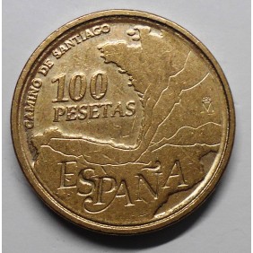 SPAIN 100 Pesetas 1993...