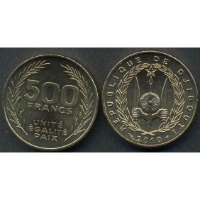 DJIBOUTI 500 Francs 2010