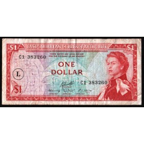 SAINT LUCIA 1 Dollar 1965