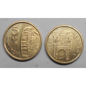 SPAIN 5 Pesetas 1999 Murcia
