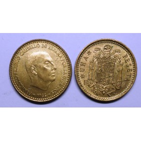SPAIN 1 Peseta 1966 (68)