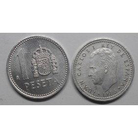 SPAIN 1 Peseta 1985