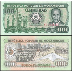 MOZAMBIQUE 100 Meticais 1983