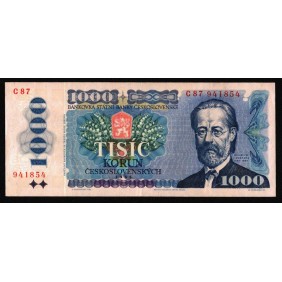 CZECHOSLOVAKIA 1000 Korun 1985