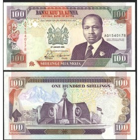 KENYA 100 Shillings 1992