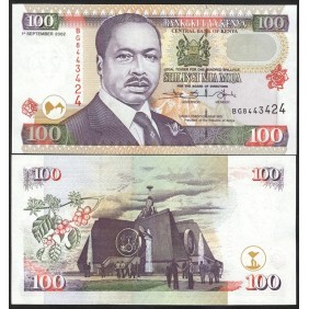 KENYA 100 Shillings 01.09.2002