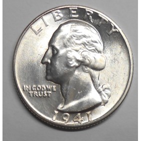 USA Washington Quarter 1941 AG