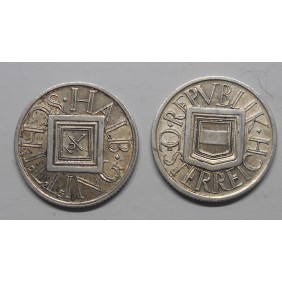 AUSTRIA 1/2 Schilling 1925 AG