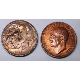 10 Centesimi 1923 q.FDC