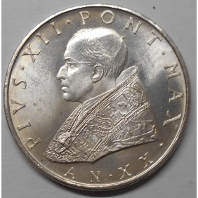 VATICANO 500 Lire 1958 AG...