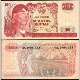 INDONESIA 100 Rupiah 1968