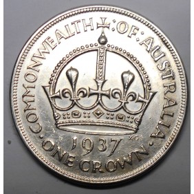 AUSTRALIA 1 Crown 1937...