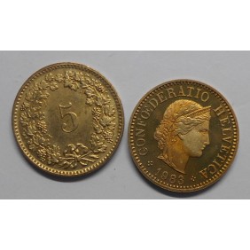 SWITZERLAND 5 Rappen 1983