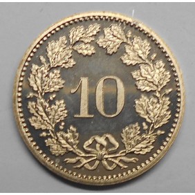 SWITZERLAND 10 Rappen 1983