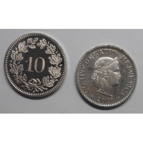 SWITZERLAND 10 Rappen 2010