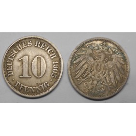 GERMANY EMPIRE 10 Pfennig...