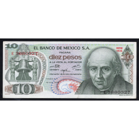 MEXICO 10 Pesos 1975