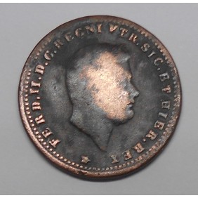 FERDINANDO II 1 TORNESE 1854